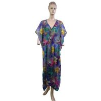 Printed Tunic - Free Size, Lightweight Cotton Blend With Vibrant Printed Design