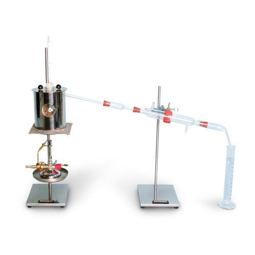 Apparatus For Distillation Of Cup Back Asphalt