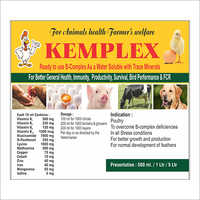 B-Complex Water Soluble With Trace Minerals For Animals