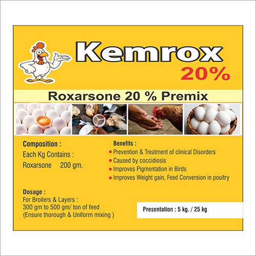 20 Percent Roxarsone Perxim For Animal