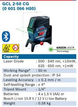 GCL2-50CG Electronic Line Laser