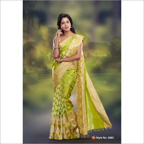 Festive Ladies Linen Silk Sarees