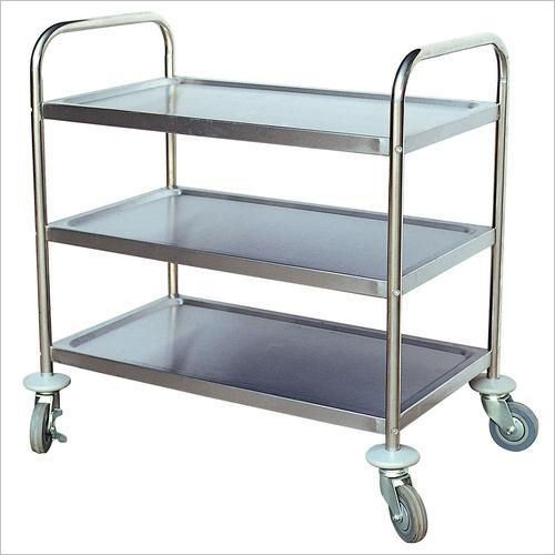 Stainless Steel Tray Trolley