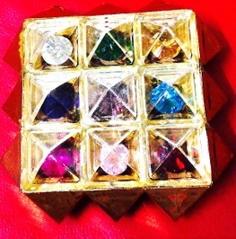 Golden Nav-Grah Pyramid