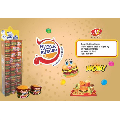 Delicious Burger Toy Candy