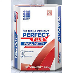 White 40 Kg Mp Birla Cement Perfect Plus Wall Putty