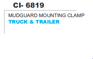 Mud Guard Mounting Clamp Truck Trailer
