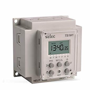 Selec TS1W1-1-20A-230V Timer Switches