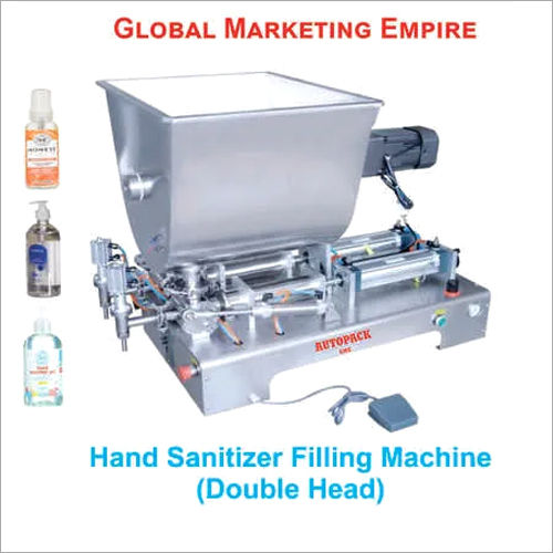 Liquid Filling Machine (Double Head)/Hand Sanitizer Filling Machine/Cream  Paste Filling Machine 