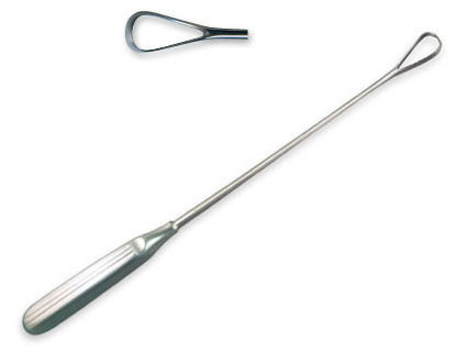 Uterine flushing curette