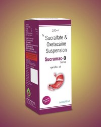 Sucralfate and oxetacaine suspension