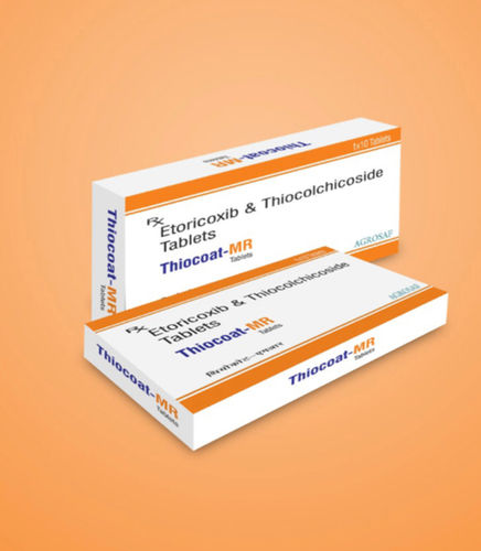 Etoricoxib and thiocolchicoside tablets