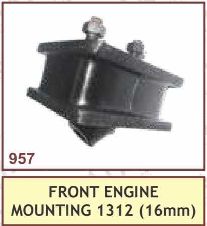Front Engine Mounting 1312 (16 Mm) - Material: Metal