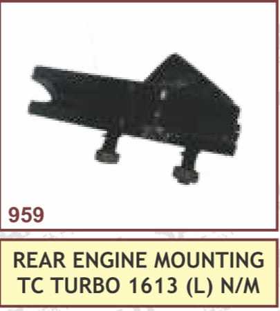 Rear Engine Mounting Tc Turbo 1613 (L) Nm - Material: Metal