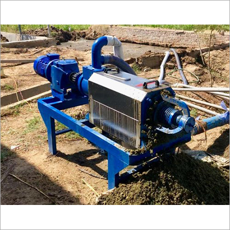 Cow Dung Dewatering Machine