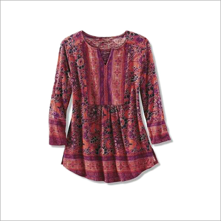 Ladies Printed Blouse & Tunics