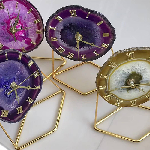 Decorative Agate Clock By SHIV AGETS