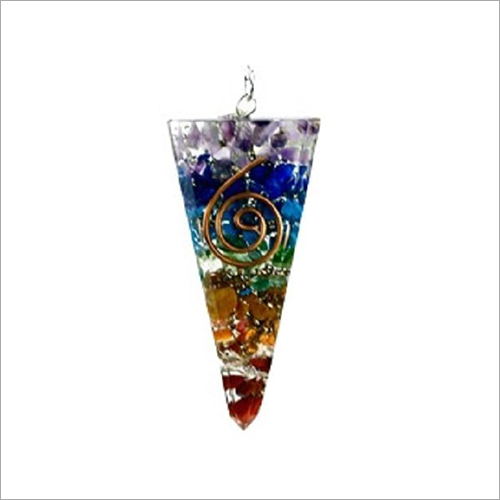 Cone Shape Orgonite Pendant