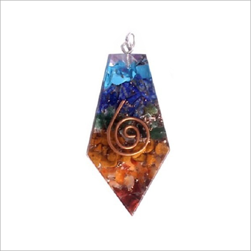 Polygon Shape Orgonite Pendant
