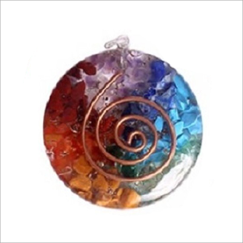 Round Shape Orgonite Pendant