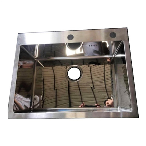 Glossy / Mirror Finish Stainless Steel Sink 24*18