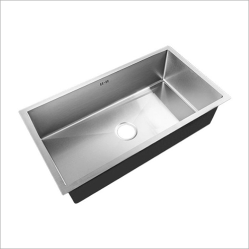 Matt Finish Stainless Steel Single Bowl Sink Size: 50 Inch