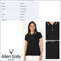 Allen Solly Women Regular Fit  Jet Black