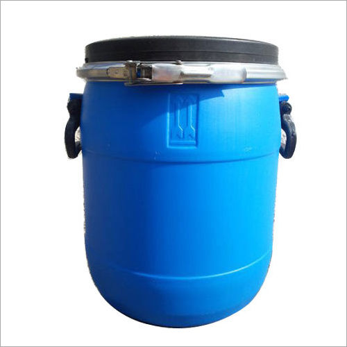 25 Ltr Full Open Top Removable Head Plastic Drum
