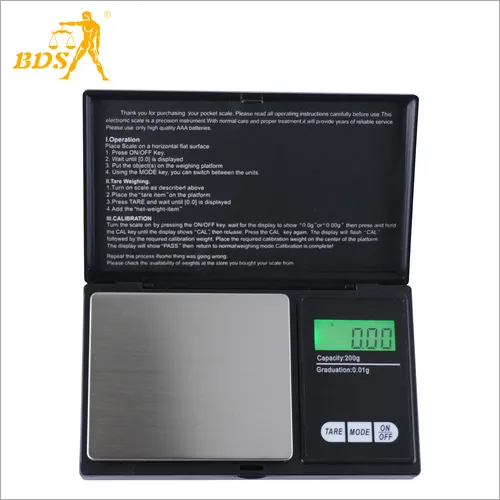 Bds-Cs Series Jewelry Pocket Scale Accuracy: 0.01G/0.1G