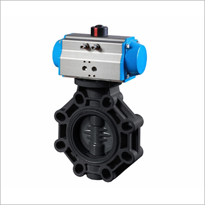 PPH Pneumatic Butterfly Valve