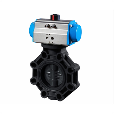 PVDF Pneumatic Butterfly Valve