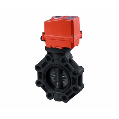 PVDF Electric Actuator Butterfly Valve