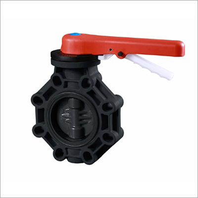 Plastic Rigid Pipes Abs Butterfly Valve