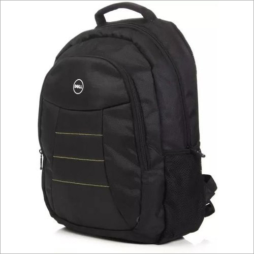 Laptop Backpack - Waterproof Design, Black Color, Side Bottle Pocket, Zip Closure, Adjustable Shoulder Strap for Easy Carrying