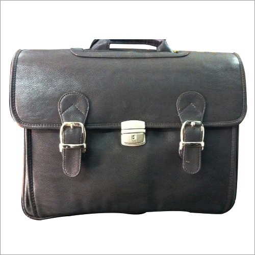 Leather Executive Bag - Feature: Security