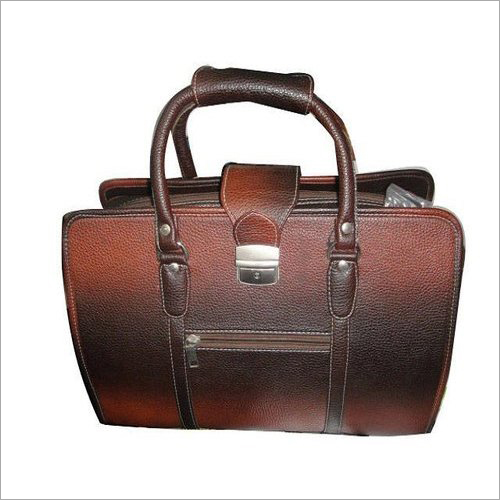 Brown Zipper Executive Bag