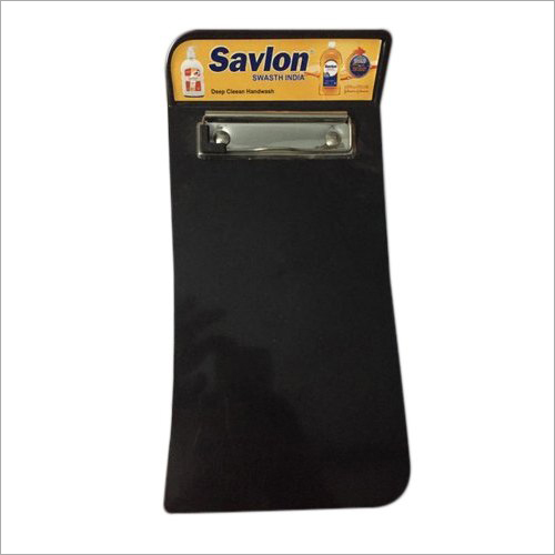 Promotional Paper Pad - Waterproof Plastic Material | Black Color, Rectangular Shape, Plain Pattern