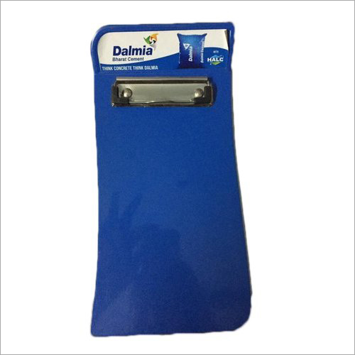 Plastic Promotional Paper Pad - Waterproof, Rectangle Shape, Blue Color | Durable Plastic Material, Ideal for Marketing Events