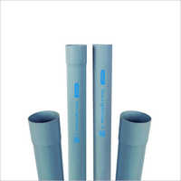 Ring Fit Pipe - Pvc Material, Various Diameters And Lengths, Blue Color | Solvent Cement & Rubber Seal Joint Types, Highly Durable For Agriculture, Water Supply, Residential, Industrial Use