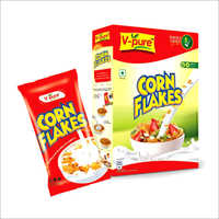 Corn Flakes - Crispy Golden Cereal, Wholesome Breakfast Option with Rich Fiber and Essential Vitamins