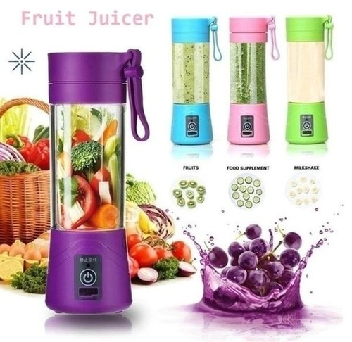 121 Portable USB Electric Juicer - 2 Blades (Protein Shaker)