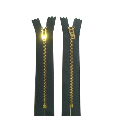 Metal Zipper Length: 6 Inch (In)