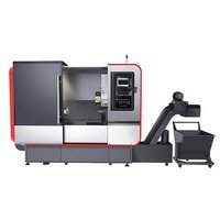 Black Ae45cx  Cnc Lathe With Slant Bed