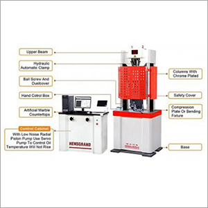 Computer control servo Hydraulic Universal Testing Machine