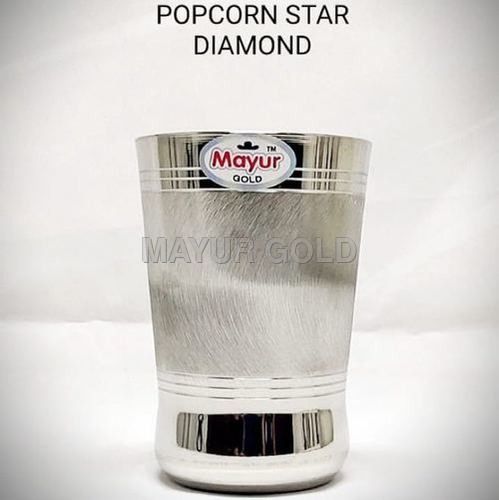 Popcorn Star Diamond Glass