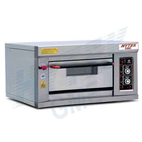 Single Deck With Double Tray Gas Pizza Oven