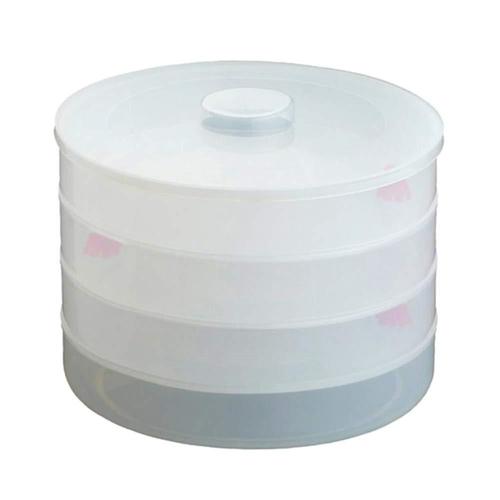 070 Plastic 4 Compartment Sprout Maker White