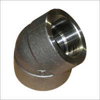 Ms Forged Elbow 45degree - Stainless Steel & Carbon Steel, Size: 1/4" To 4", Galvanized Finish, Socket Weld & Threaded Types, 3000 - 9000 Lbs Class