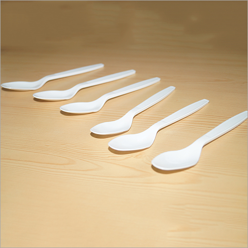 Disposable White Spoon