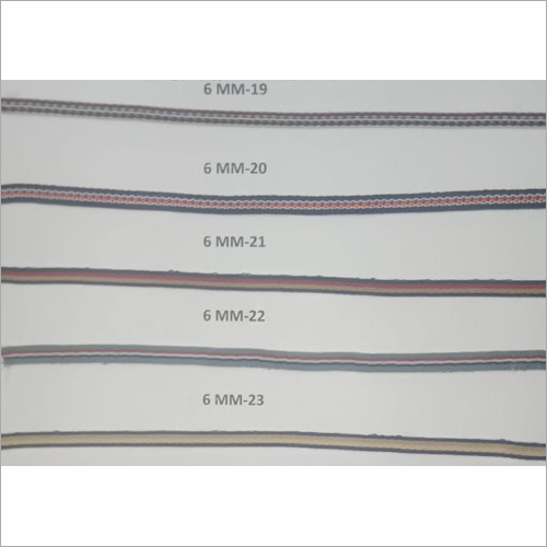 6 mm Plain Polyester Garment Tape